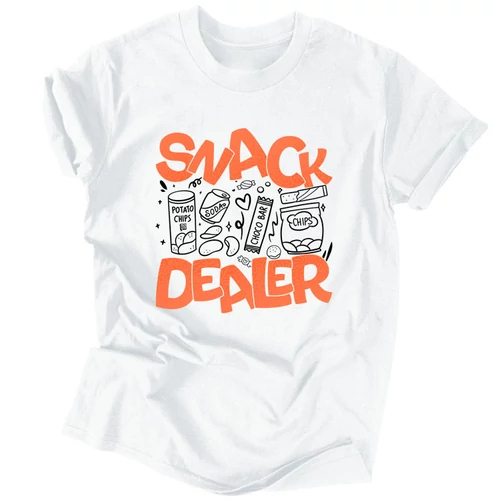 Snack Dealer férfi póló (Fehér)