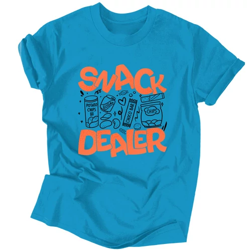 Snack Dealer férfi póló (Türkiz)