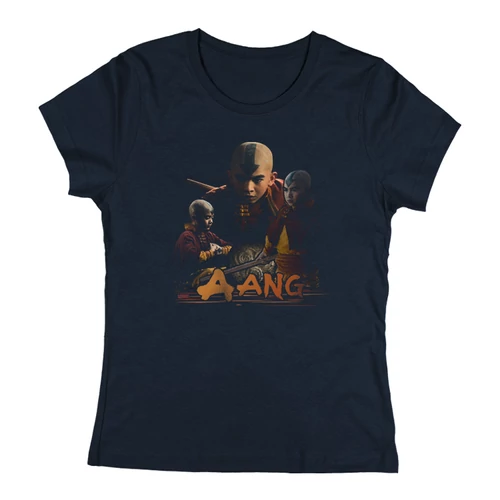 Aang Avatar női póló (Sötétkék)