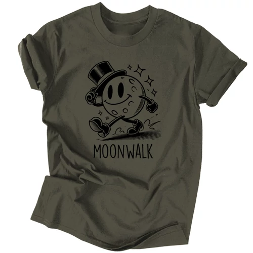 Moonwalk férfi póló (Grafit)