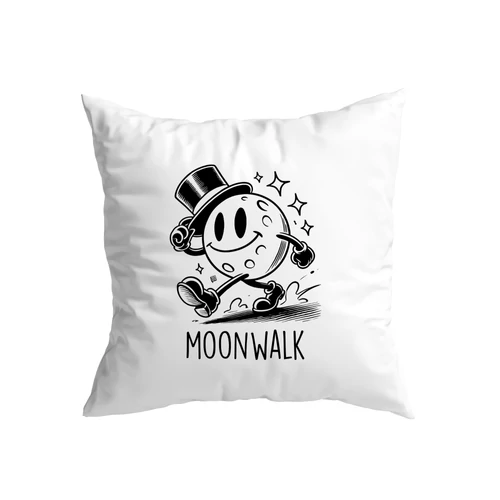 Moonwalk kis párna (Fehér)