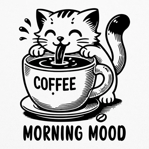 Morning mood fém bögre