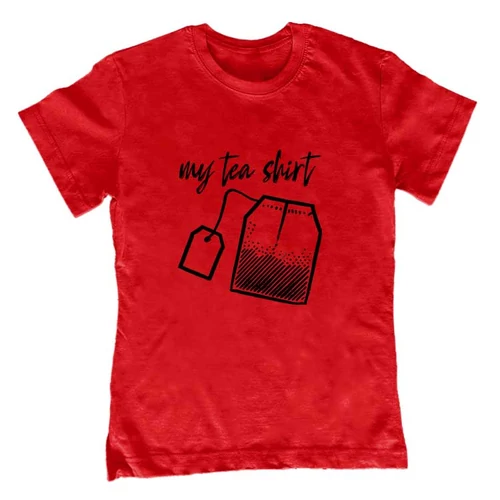 My tea shirt gyerek póló (Piros)