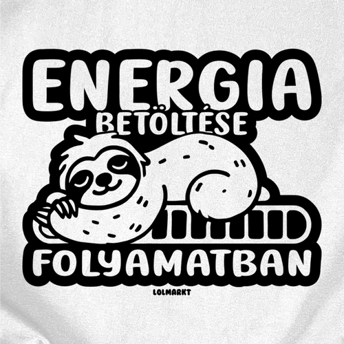 Energia betöltése folyamatban kis párna (B_Fehér)