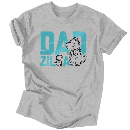 DadZilla férfi póló (Szürke)