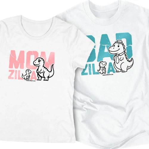 Zilla páros póló szett (Fehér)