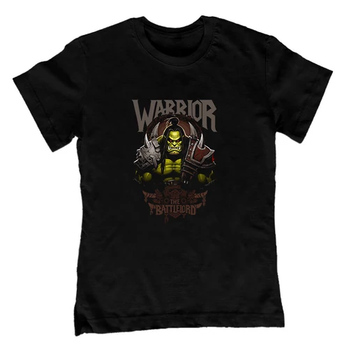 Warrior - The battlelord gyerek póló (Fekete)