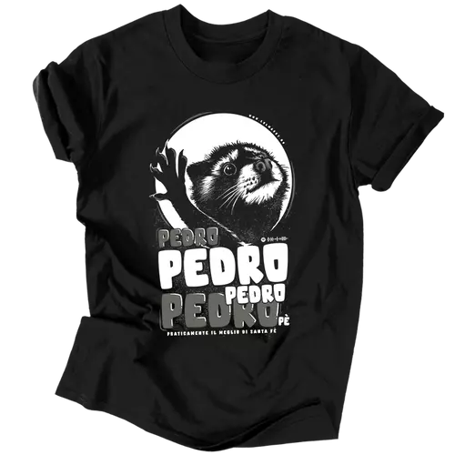 Pedro férfi póló (fekete)