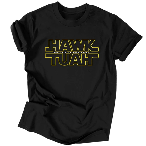 Hawk Tuah Wars férfi póló (fekete)