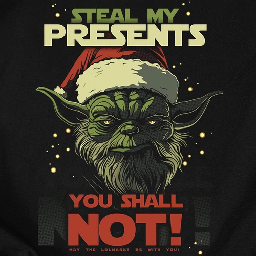 You shall not! férfi póló (b_fekete)