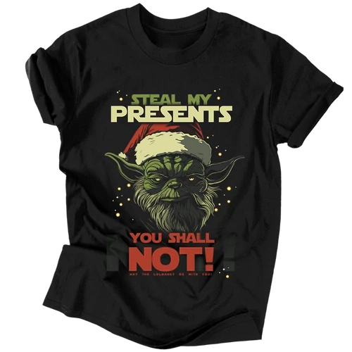You shall not! férfi póló (fekete)