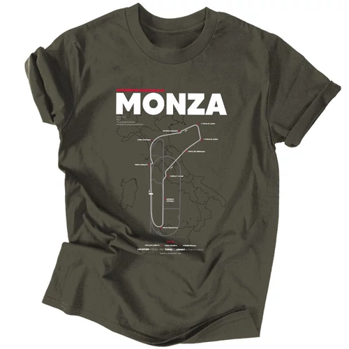 MONZA férfi póló (Grafit)