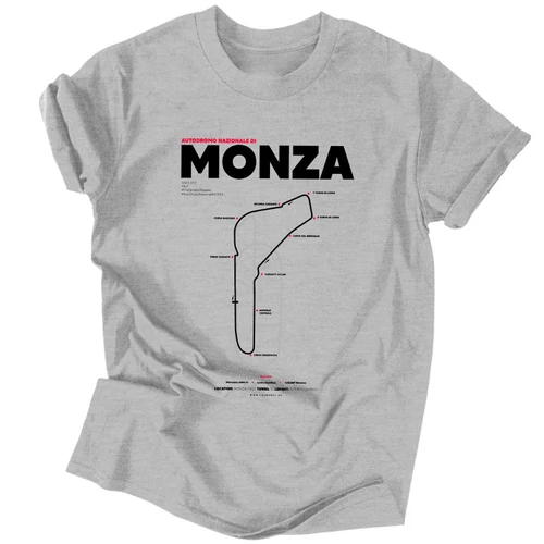 MONZA férfi póló (Szürke)
