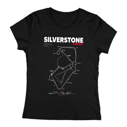 SILVERSTONE női póló (Fekete)