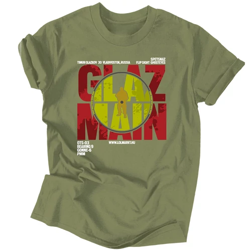 Glaz Main póló (Military)