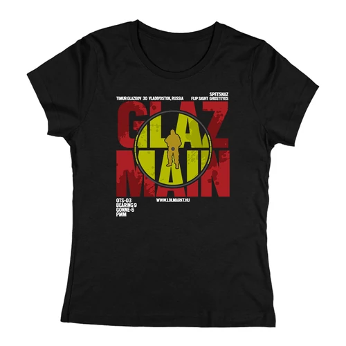 Glaz Main női póló (Fekete)