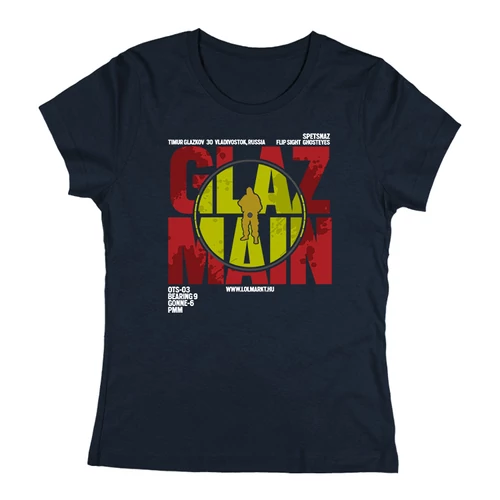 Glaz Main női póló (Sötétkék)