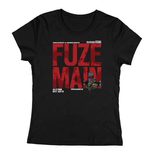 Fuze Main női póló (Fekete)