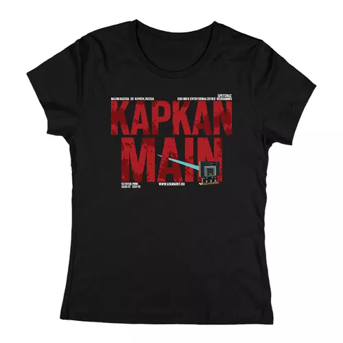 Kapkan Main női póló (Fekete)