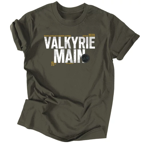 Valkyrie Main férfi póló (Grafit)