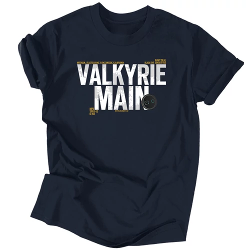 Valkyrie Main férfi póló (Sötétkék)