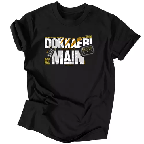 Dokkaebi Main férfi póló (Fekete)