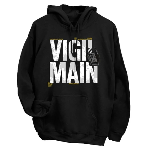 Vigil Main kapucnis pulóver (Fekete)