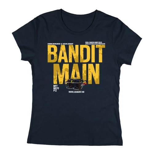 Bandit Main női póló (Sötétkék)