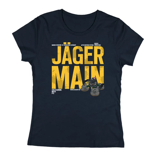 Jäger Main női póló (Sötétkék)