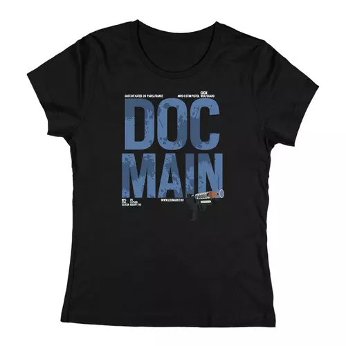 Doc Main női póló (Fekete)
