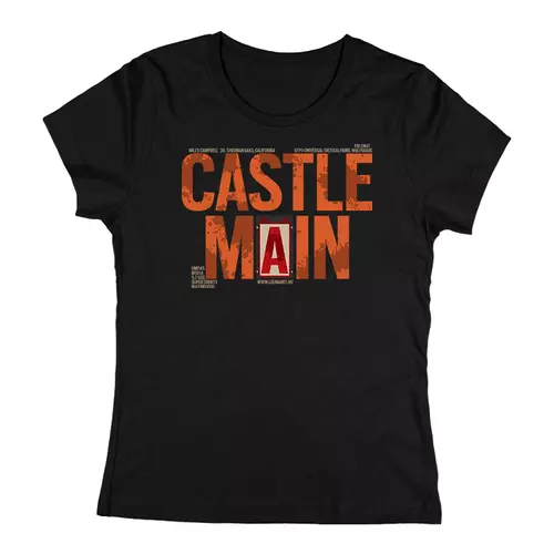 Castle Main női póló (Fekete)
