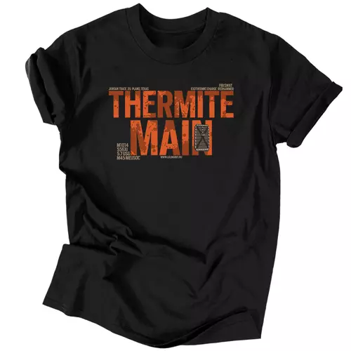 Thermite Main férfi póló (Fekete)