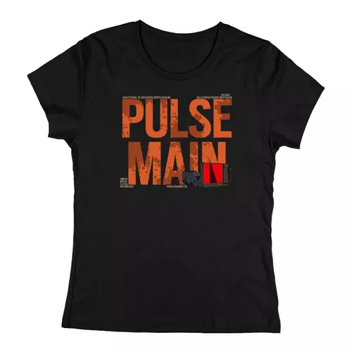 Pulse Main női póló (Fekete)