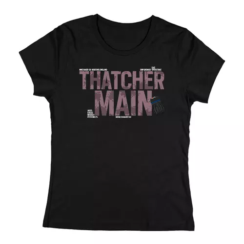Thatcher Main női póló (Fekete)