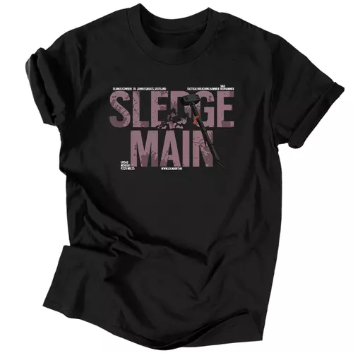 Sledge Main férfi póló (Fekete)