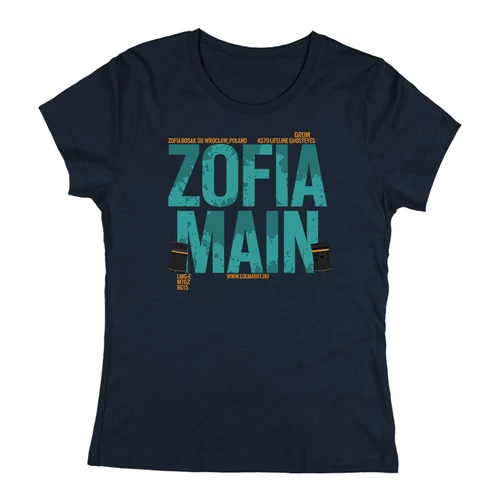 Zofia Main női póló (Sötétkék)