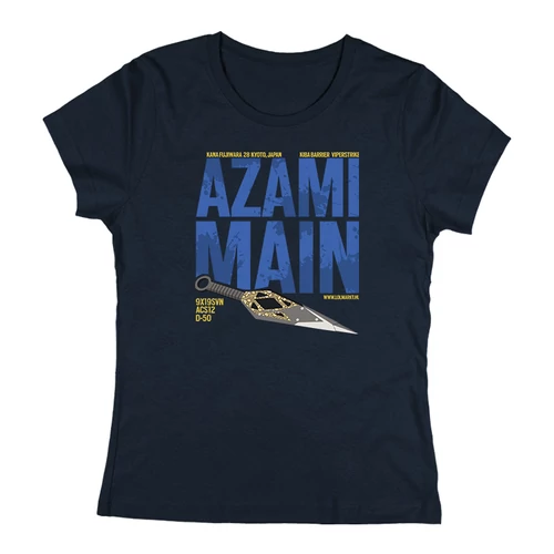 Azami Main női póló (Sötétkék)