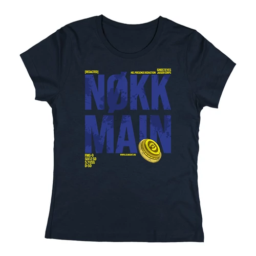 Nøkk Main női póló (Sötétkék)