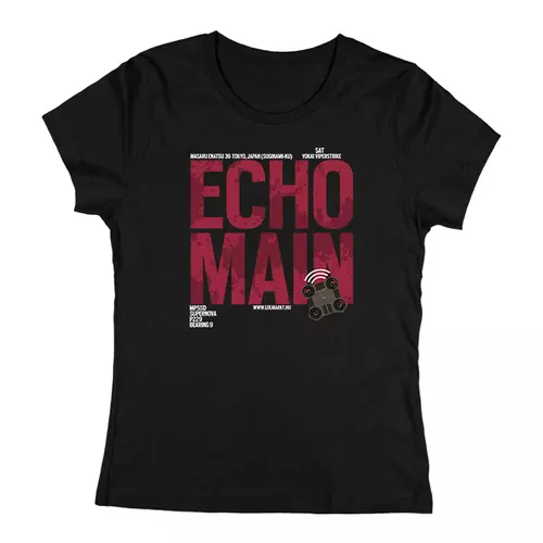 Echo Main női póló (Fekete)