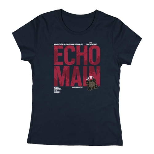 Echo Main női póló (Sötétkék)