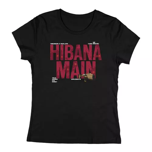 Hibana Main női póló (Fekete)