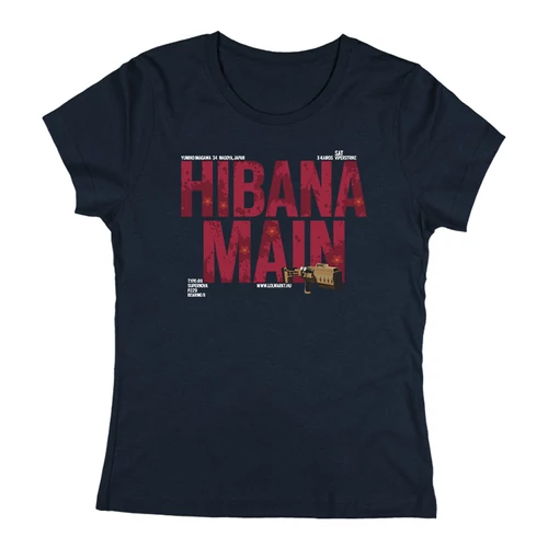 Hibana Main női póló (Sötétkék)