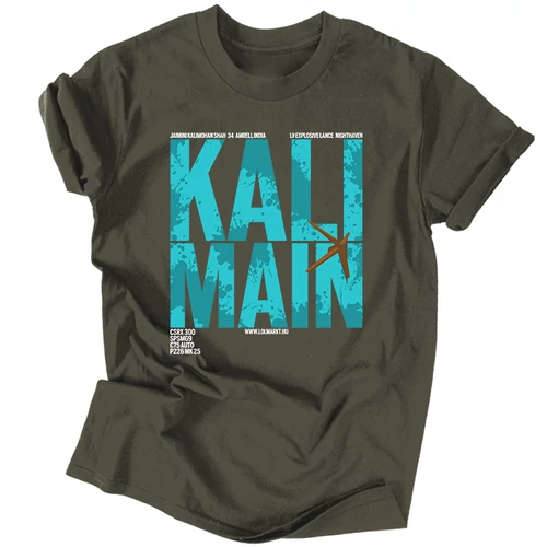 Kali Main férfi póló (Grafit)