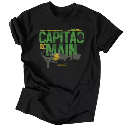 Capitao Main férfi póló (Fekete)