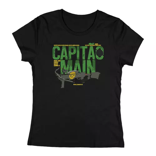 Capitao Main női póló (Fekete)
