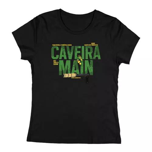 Caveira Main női póló (Fekete)
