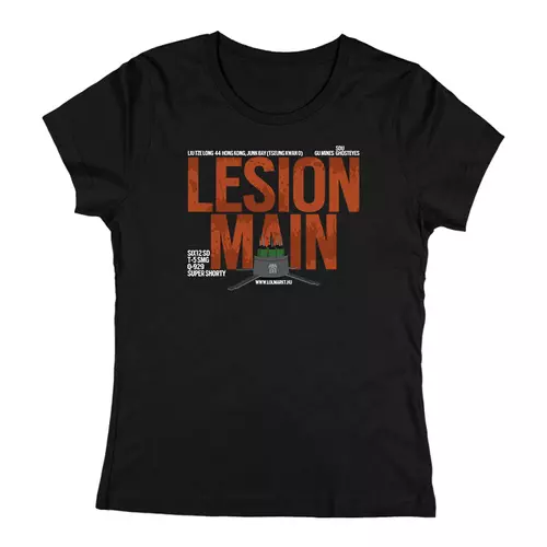 Lesion Main női póló (Fekete)