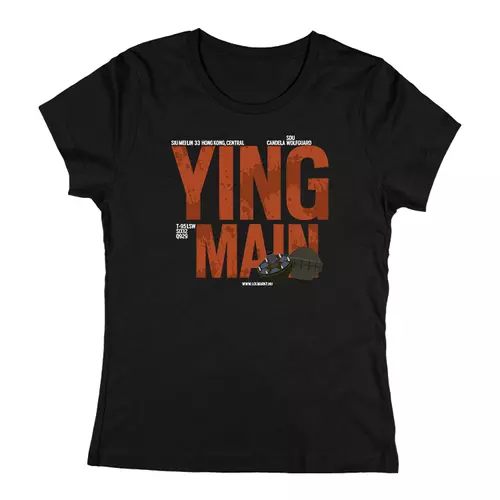 Ying Main női póló (Fekete)