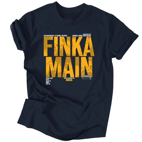 Finka Main férfi póló (Sötétkék)