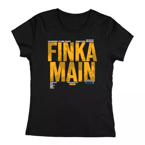 Finka Main női póló (Fekete)